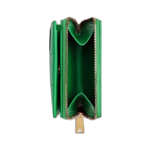Cassette Compact Zip Around Wallet