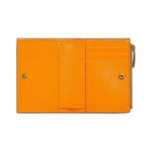 Intrecciato Small Bi-Fold Wallet