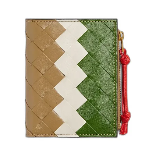 Intrecciato Small Bi-Fold Wallet
