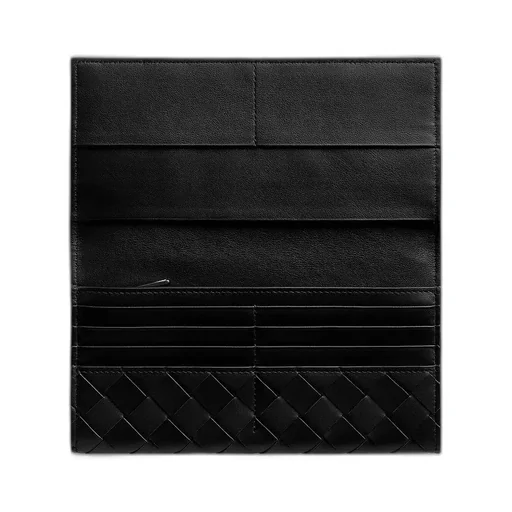 Intrecciato Long Wallet With Coin Purse