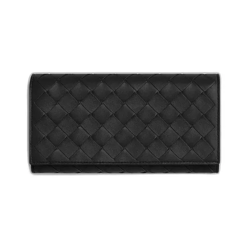 Intrecciato Large Flap Wallet