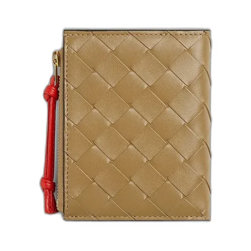 Intrecciato Small Bi-Fold Wallet