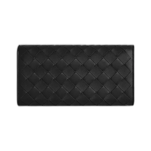 Intrecciato Large Flap Wallet