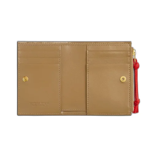 Intrecciato Small Bi-Fold Wallet