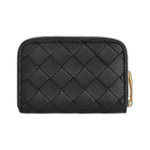 Intrecciato Zipped Coin Purse