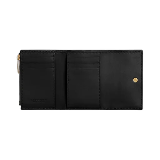 Intrecciato Tri-Fold Wallet