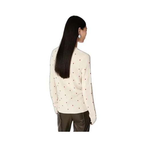 Cotton Embroidered Matches Top