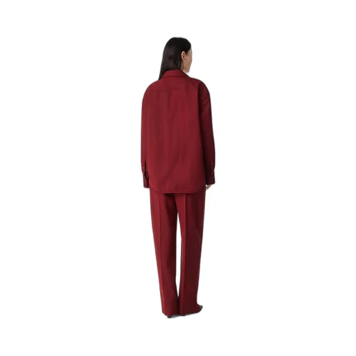 Wool Subtle Stripe Shirt