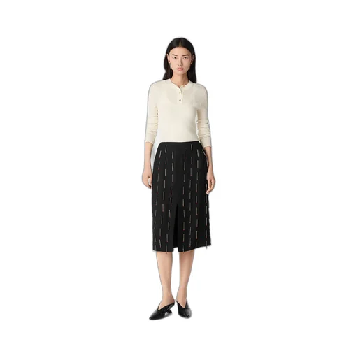 Viscose Skirt With Matches