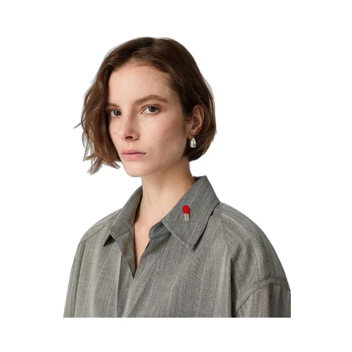 Wool Subtle Stripe Shirt