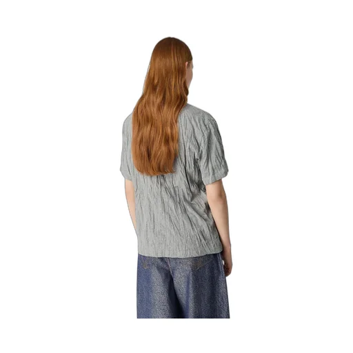 Crushed Cotton Printed Jersey T-Shirt