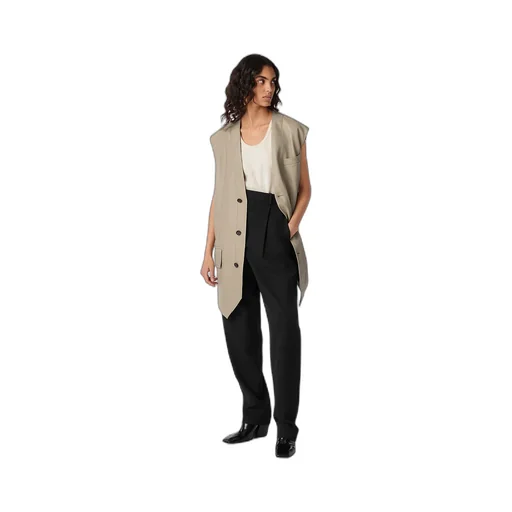 Leather Gilet
