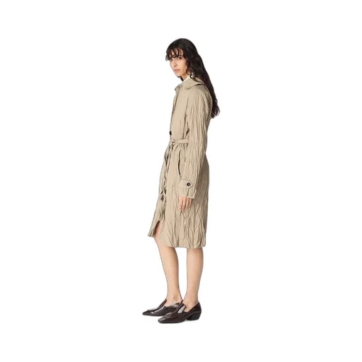 Crushed Cotton Coat
