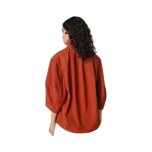 Viscose And Linen Shirt
