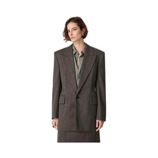 Wool Subtle Stripe Jacket