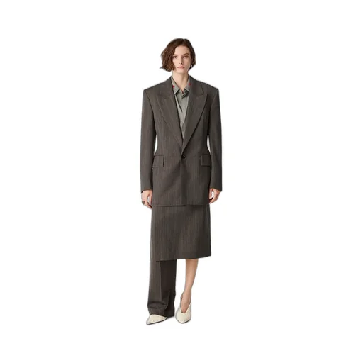 Wool Subtle Stripe Jacket