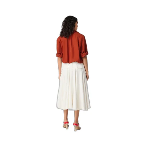 Viscose Pleated Skirt
