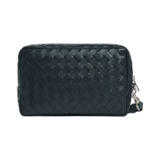 Intrecciato Pouch With Wristlet