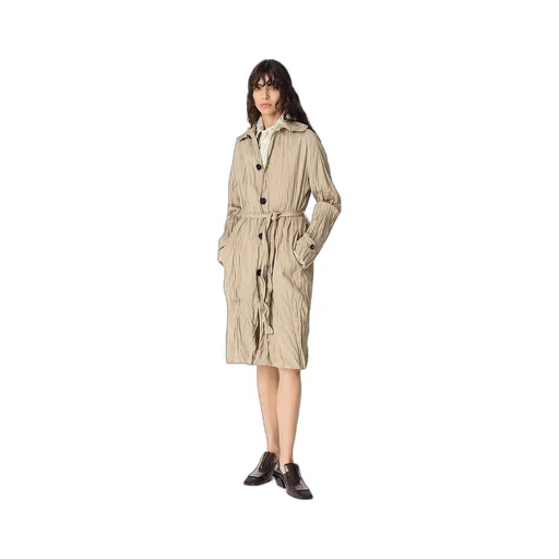 Crushed Cotton Coat