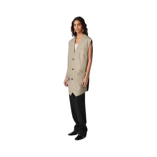 Leather Gilet