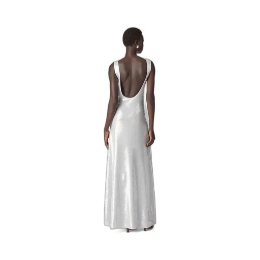 Light Viscose Sequins Dress