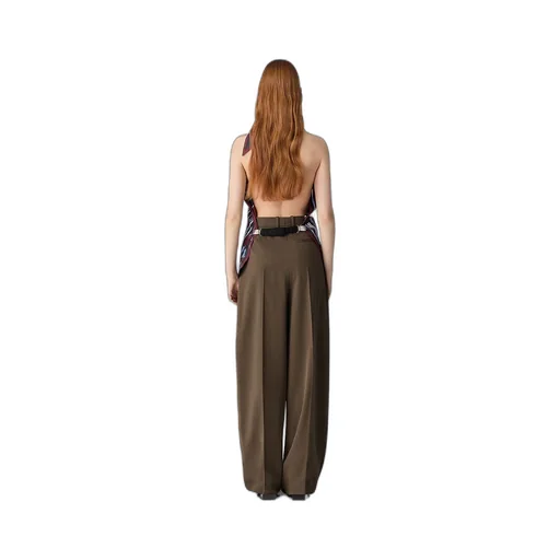 Silk Twill Printed Top