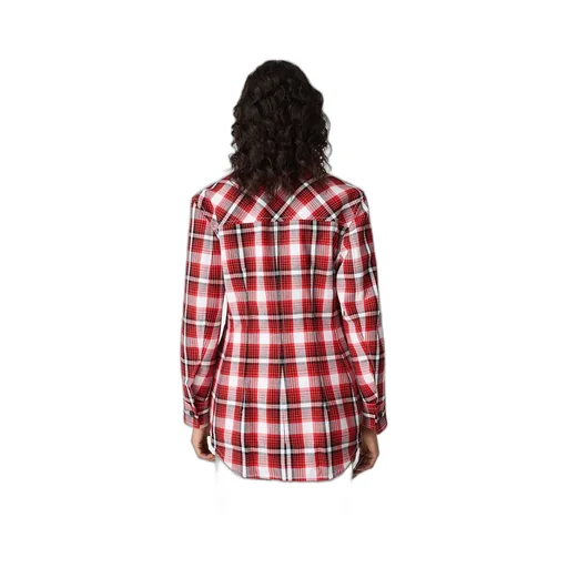 Structured Cotton Check Jacket