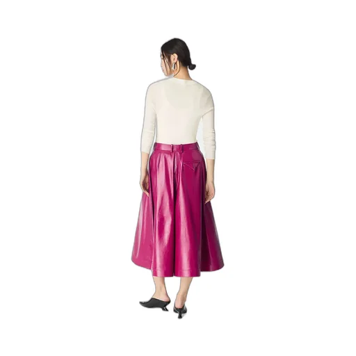Shiny Leather Culotte