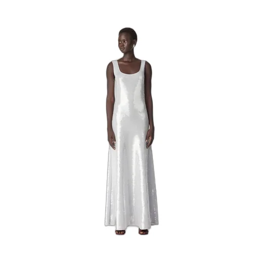 Light Viscose Sequins Dress