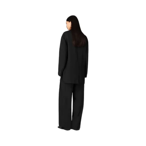 Viscose And Silk Twill Jacket