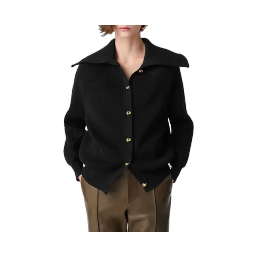 Cotton Rib Cardigan