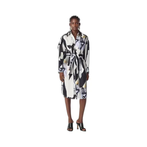 Silk Printed Dress