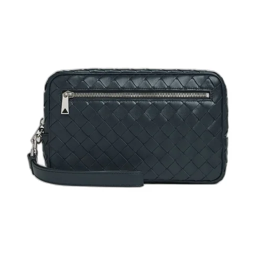 Intrecciato Pouch With Wristlet