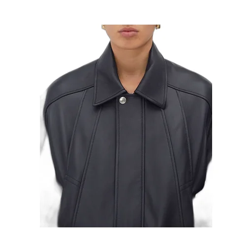 Leather Blouson