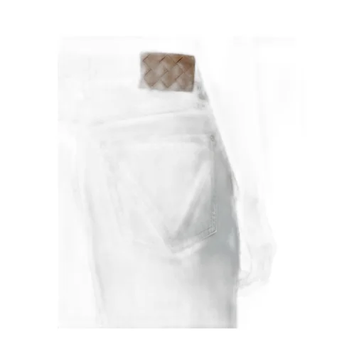Extra Bleached Turned Up Jeans