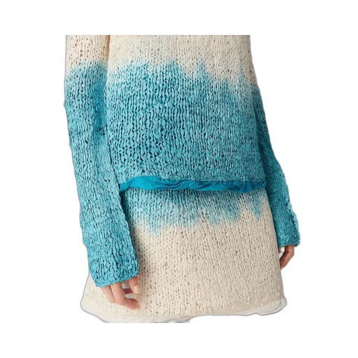 Wool And Silk Overdyed Jumper