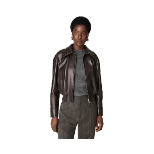 Leather Blouson