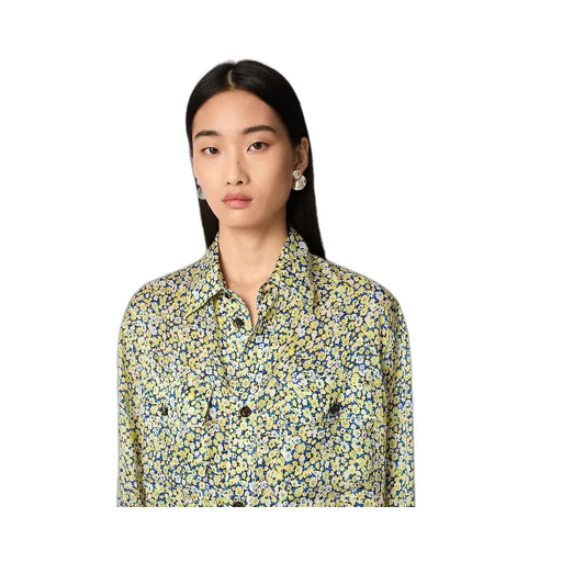 Daisy Silk Shirt