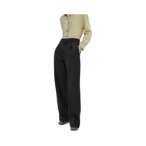 Striped Wool Trousers