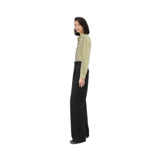 Striped Wool Trousers