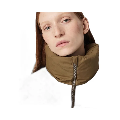Frosted Poplin Puffer Gilet