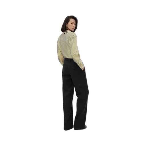 Striped Wool Trousers