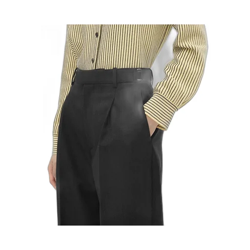 Striped Wool Trousers
