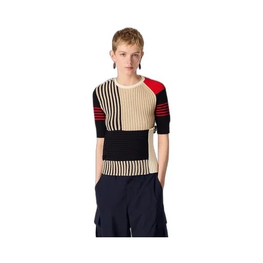 Light Cotton Patchwork Top