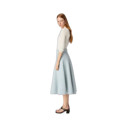 Wool Boucle Skirt