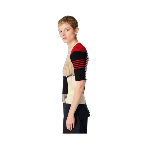 Light Cotton Patchwork Top