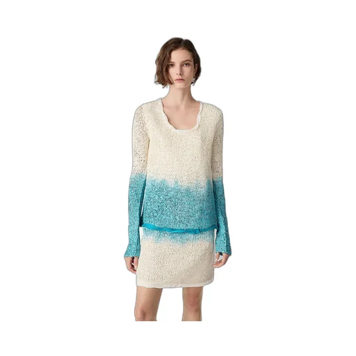 Wool And Silk Overdyed Jumper