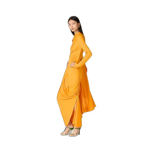 Viscose Jersey Draped Dress