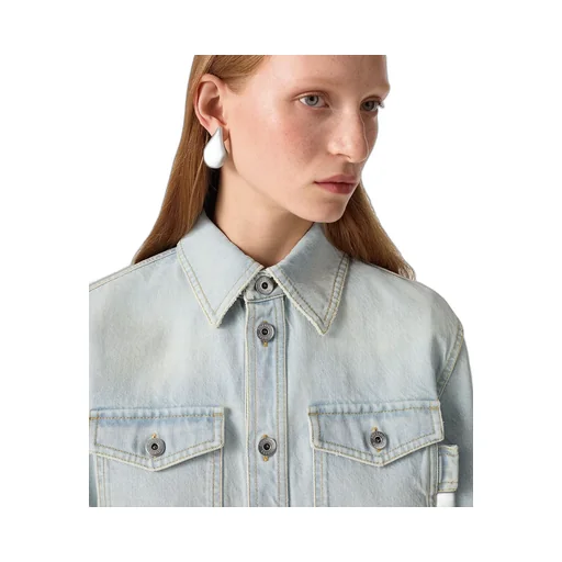 Extra Bleached Denim Shirt