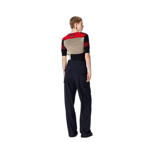 Fine Wool Cargo Trousers